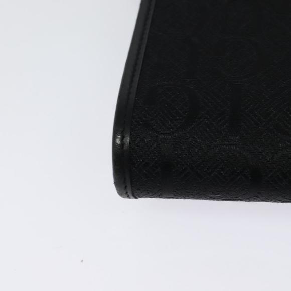 GUCCI Shoulder Bag Canvas Black Gold 004 115 3410 Auth ep9288 - Picture 12 of 16